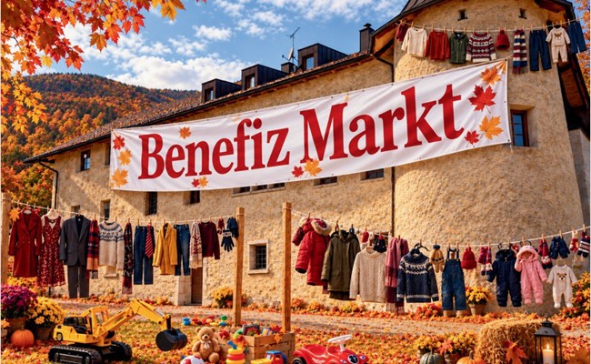 Benefiz Markt Bild DE