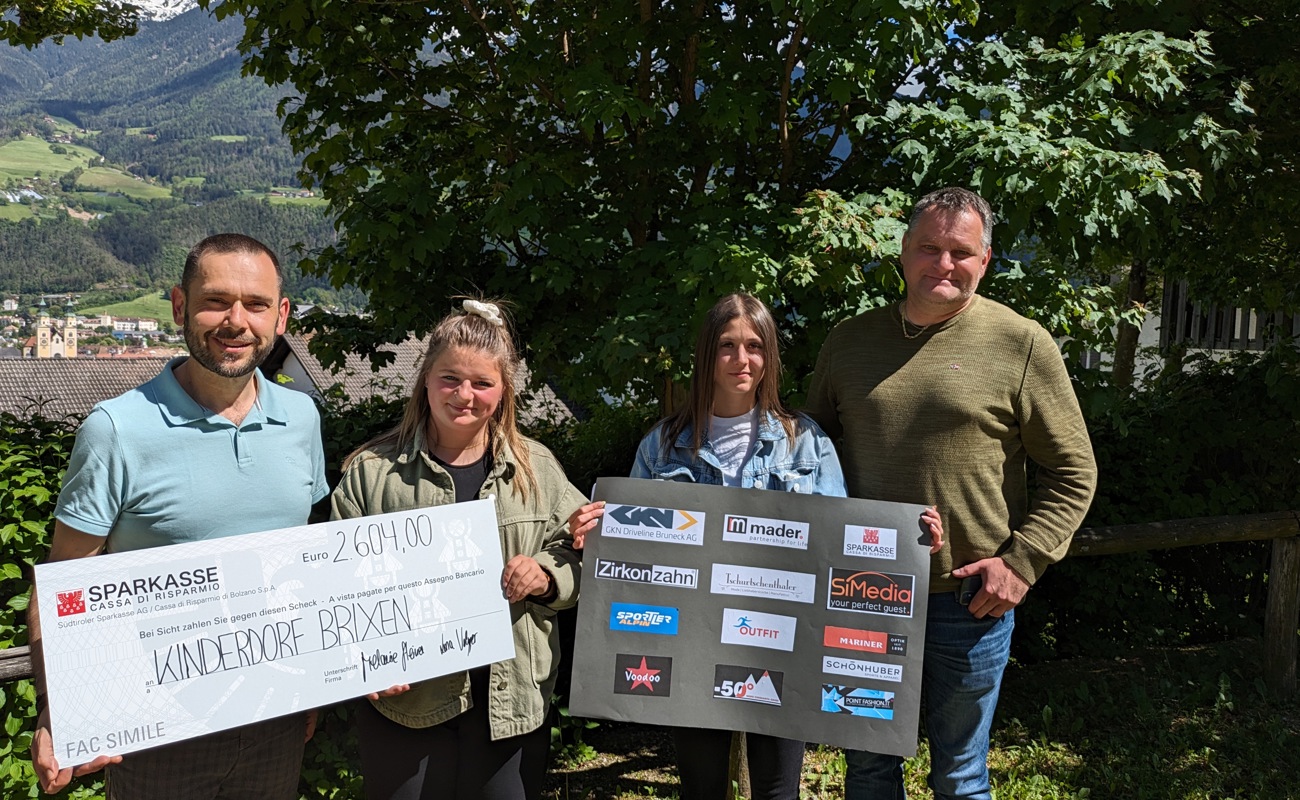 Bruneck - Schüler laufen für das Kinderdorf