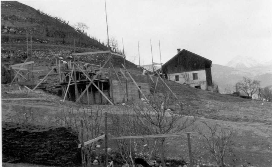 Baubeginn Des Ersten Kinderdorfhauses Dr. Karl Erckert